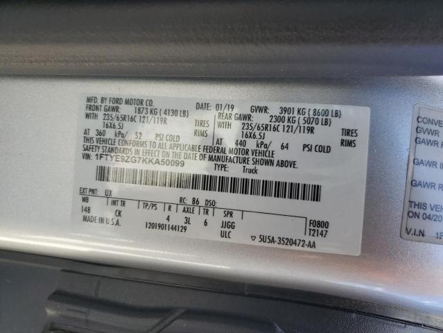 1FTYE9ZG7KKA50099 Ford Transit T-150