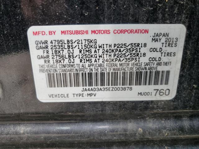 JA4AD3A35EZ003878 Mitsubishi Outlander Se