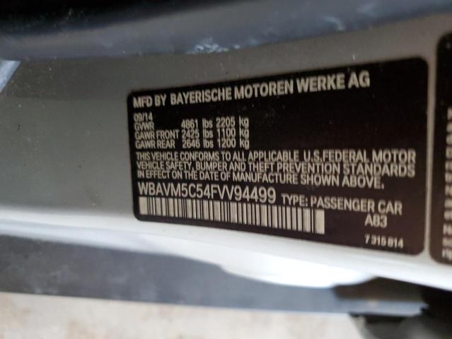 WBAVM5C54FVV94499 BMW X1 Xdrive35i