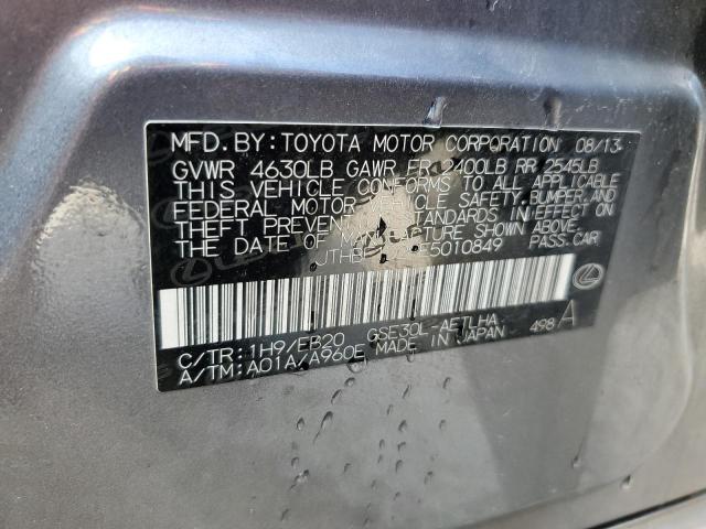 JTHBF1D29E5010849 Lexus IS 250