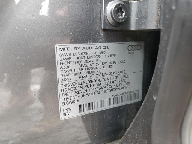 WA1LHAF79HD050796 Audi Q7 Premium Plus