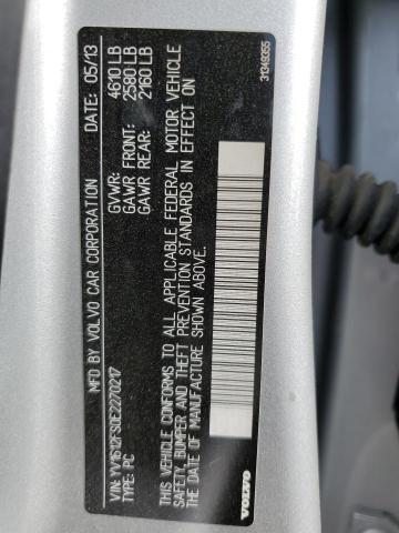 YV1612FS0E2270217 Volvo S60 T5