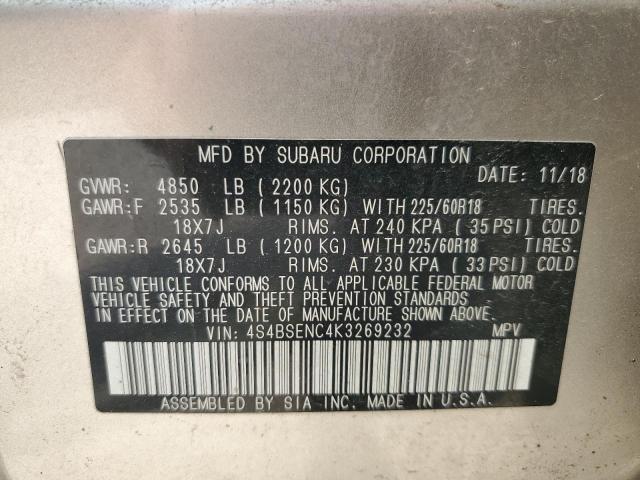 4S4BSENC4K3269232 Subaru Outback 3.6r Limited