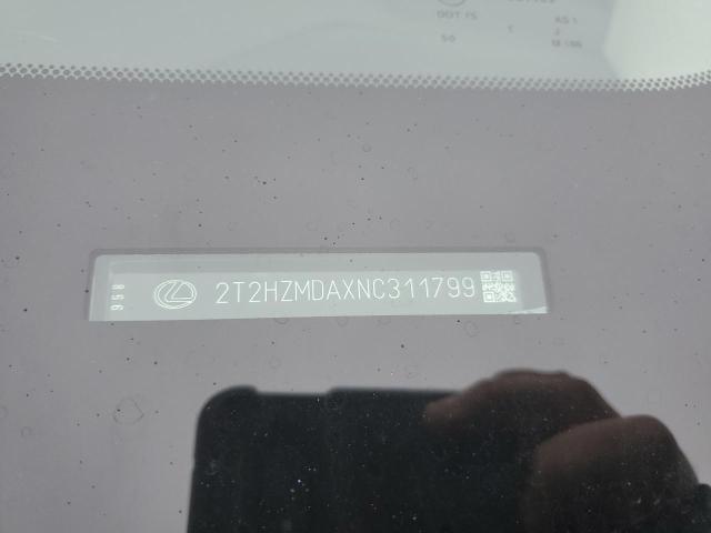2T2HZMDAXNC311799 Lexus RX 350