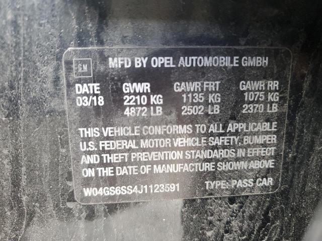 W04GS6SS4J1123591 Buick REGAL GS