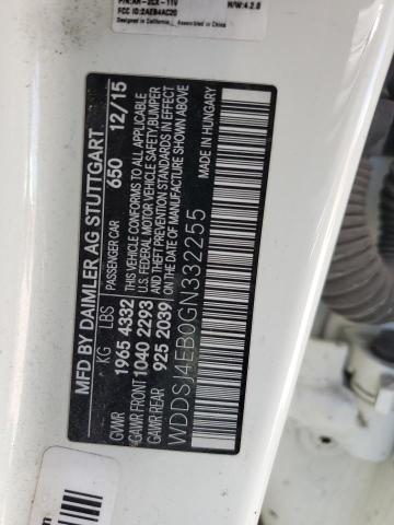 WDDSJ4EB0GN332255 Mercedes-Benz CLA 250