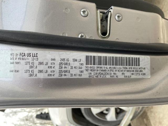 1C4PJMDX4LD574110 Jeep Cherokee Limited