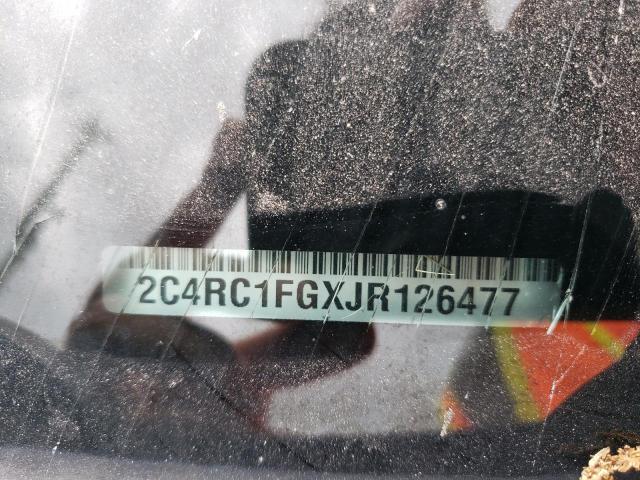 2C4RC1FGXJR126477 Chrysler Pacifica Touring Plus