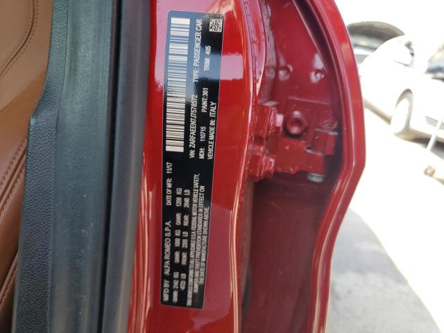 ZARFAEEN7J7578572 Alfa Romeo Giulia Ti Q4