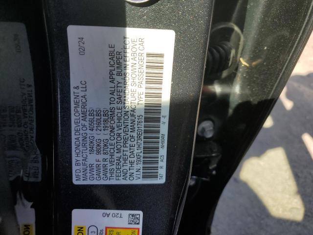19XFL1H73RE017615 Honda CIVIC EXL