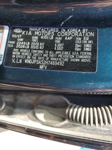 KNDJP3A52H7469492 KIA SOUL +