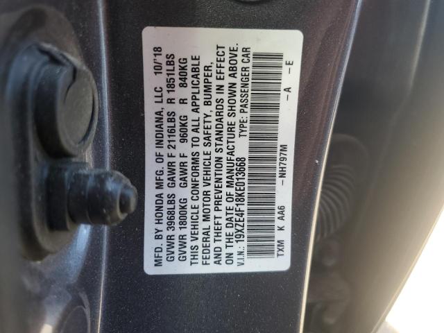 19XZE4F18KE013668 Honda Insight Lx