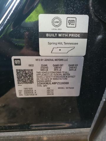 1GKKNUL48PZ116069 GMC ACADIA SLT