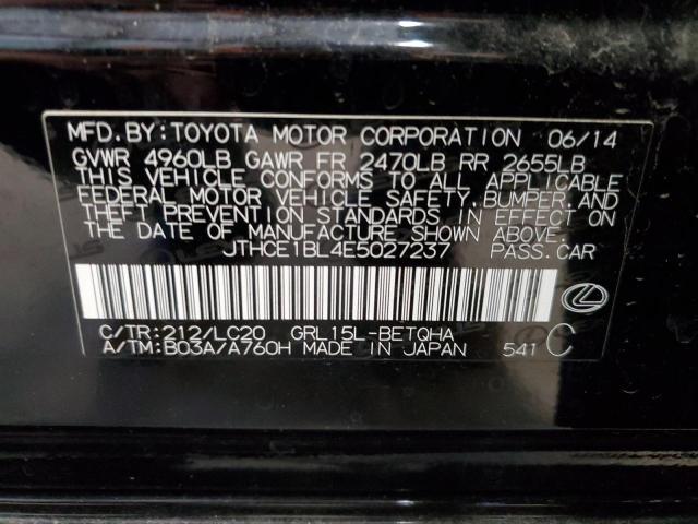 JTHCE1BL4E5027237 Lexus GS 350