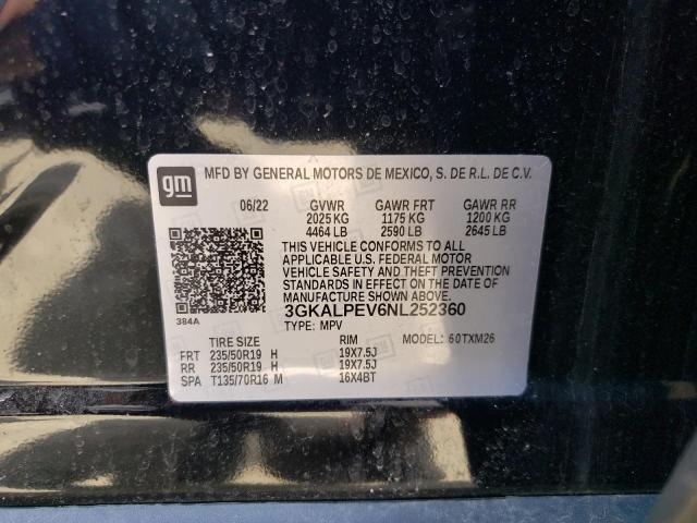 3GKALPEV6NL252360 GMC Terrain Slt