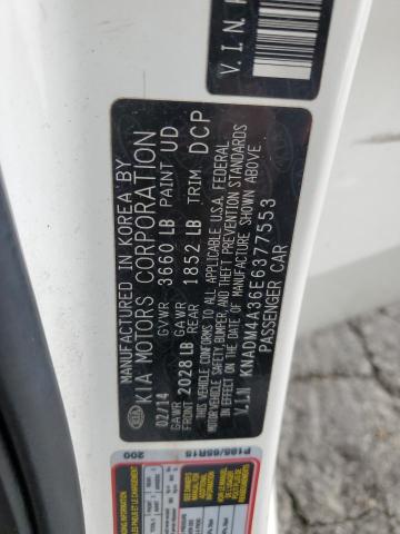 KNADM4A36E6377553 KIA RIO LX