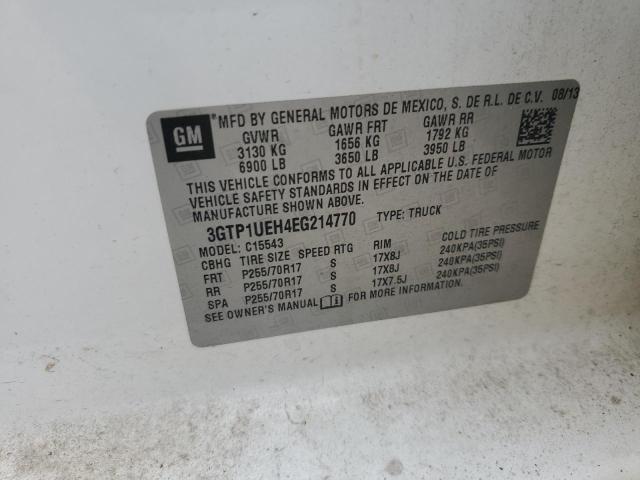 3GTP1UEH4EG214770 GMC Sierra C1500 Sle