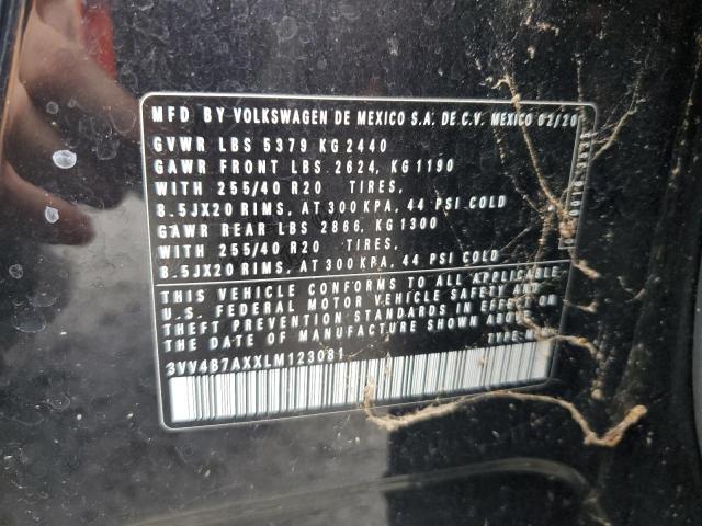 3VV4B7AXXLM123081 Volkswagen Tiguan Sel Premium R-line