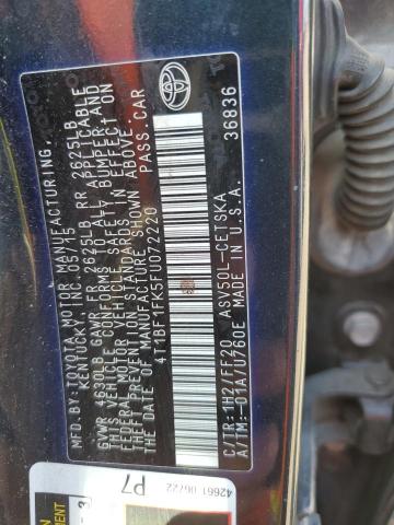 4T1BF1FK5FU072220 Toyota CAMRY LE