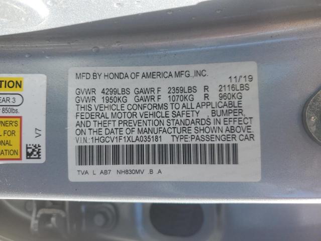 1HGCV1F1XLA035181 Honda ACCORD LX