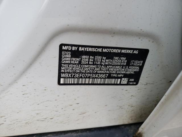 WBX73EF07P5X43667 BMW X1 Xdrive28i