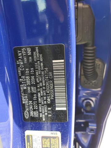 KMHLL4DG0RU741754 Hyundai ELANTRA SE