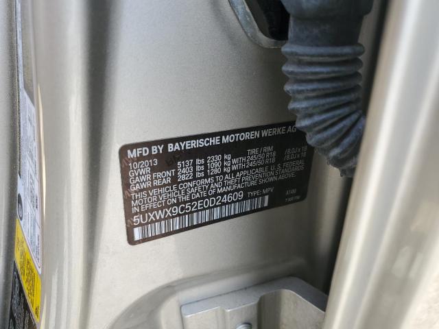 5UXWX9C52E0D24609 BMW X3 Xdrive28i