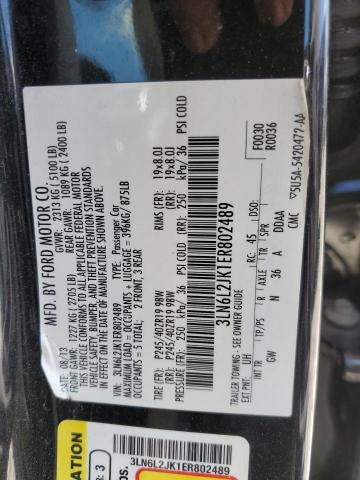 3LN6L2JK1ER802489 Lincoln MKZ