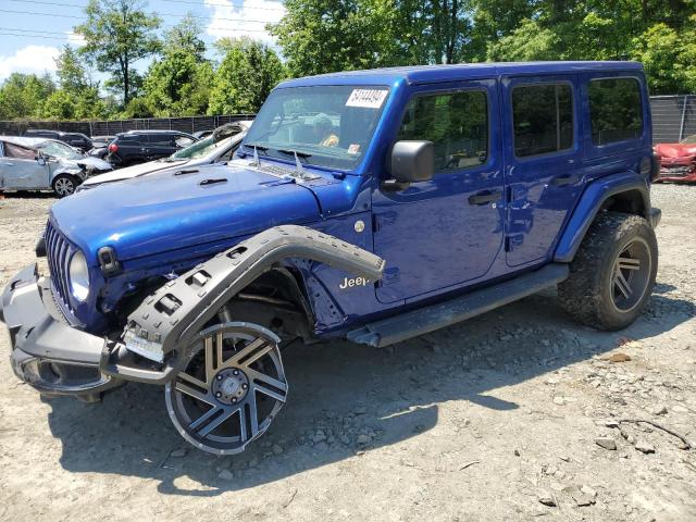 2018 Jeep Wrangler Unlimited Sahara მანქანა იყიდება აუქციონზე, vin: 1C4HJXEG2JW288584, აუქციონის ნომერი: 54144494