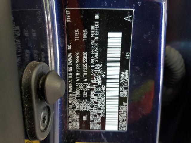 2T2BZMCA2HC078402 Lexus Rx 350 Base