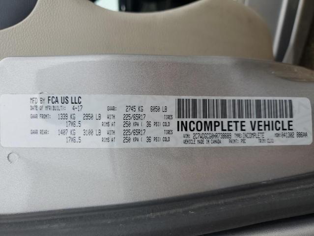 2C7WDGCG0HR738689 Dodge Grand Caravan Sxt