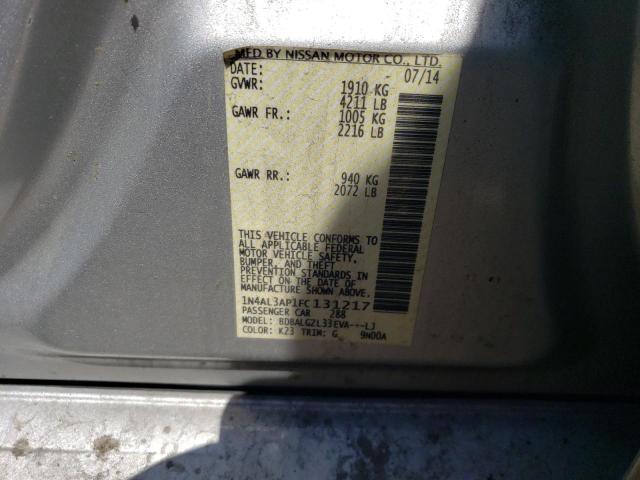 1N4AL3AP1FC131217 Nissan ALTIMA 2.5