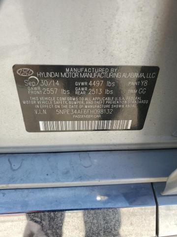5NPE34AF6FH098132 Hyundai Sonata Sport