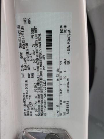 1FMCU0F7XGUC79221 Ford ESCAPE S