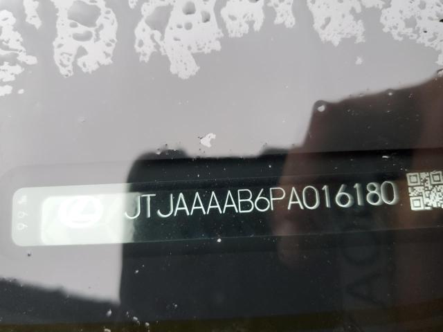 JTJAAAAB6PA016180 Lexus Rz 450e
