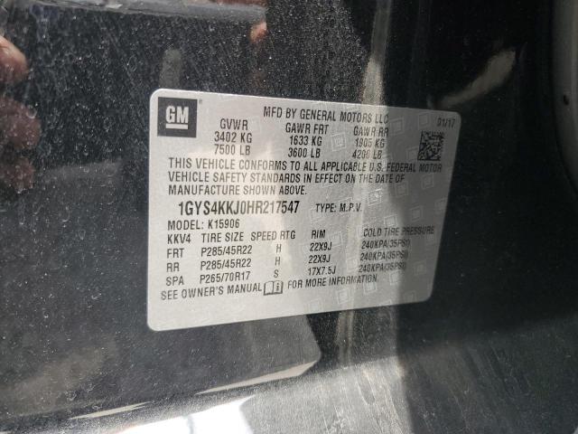 1GYS4KKJ0HR217547 Cadillac ESCALADE E