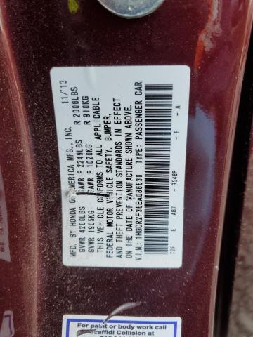 1HGCR2F36EA086630 Honda ACCORD LX