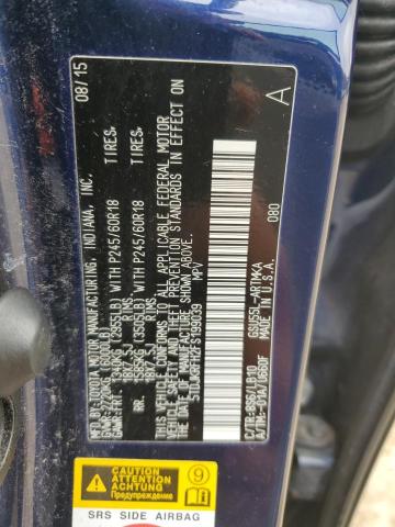5TDJKRFH2FS199039 Toyota Highlander Xle