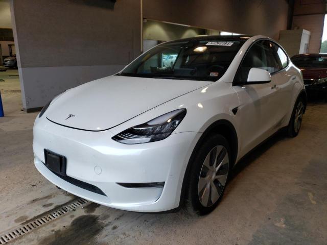 2022 Tesla Model Y მანქანა იყიდება აუქციონზე, vin: 7SAYGAEE7NF515727, აუქციონის ნომერი: 53266184