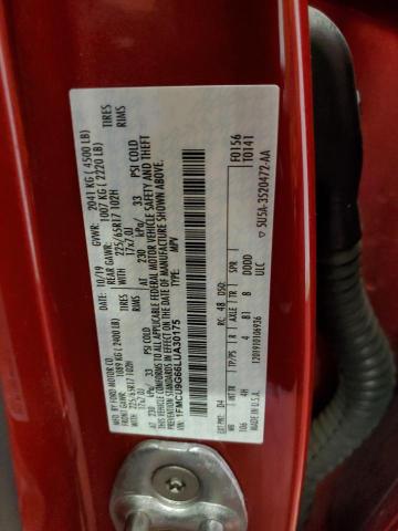 1FMCU9G66LUA30175 Ford ESCAPE SE
