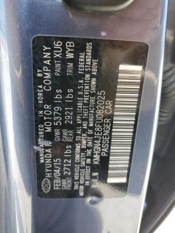 KMHGN4JE8FU082025 Hyundai Genesis 3.8l
