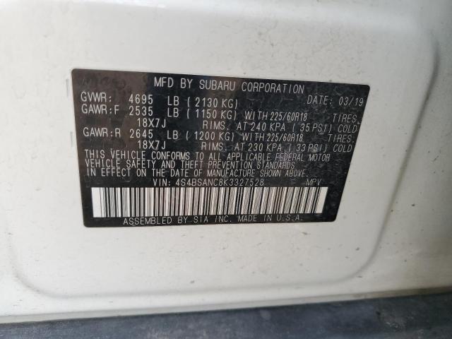 4S4BSANC8K3327528 Subaru Outback 2.5i Limited