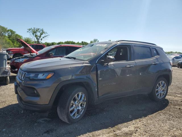 Auction sale of the 2022 Jeep Compass Latitude Lux, vin: 3C4NJDFB1NT143682, lot number: 56254094