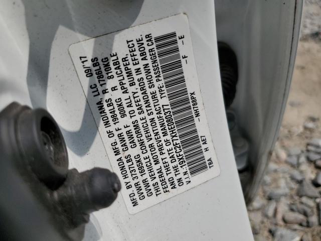 19XFC2F7XHE080377 Honda CIVIC EX
