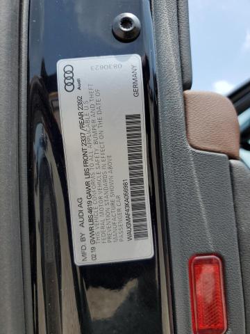 WAUGMAF43KA056981 Audi A4 PREMIUM