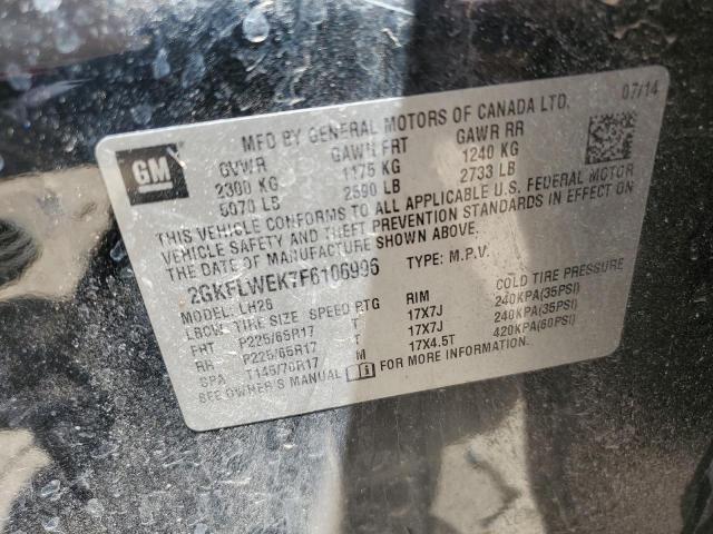 2GKFLWEK7F6106996 GMC Terrain Sle