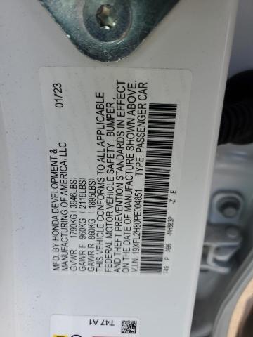 19XFL2H80PE004851 Honda Civic Sport