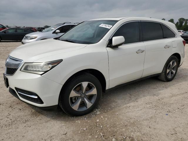 Продаж на аукціоні авто 2016 Acura Mdx, vin: 5FRYD3H24GB019479, номер лоту: 52764254