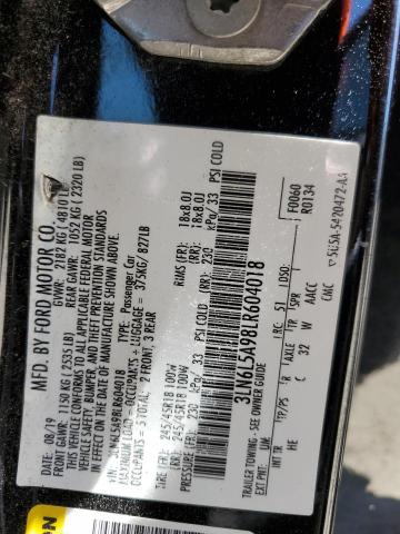 3LN6L5A98LR604018 Lincoln MKZ