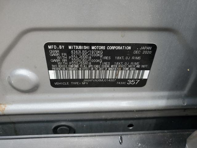 JA4APVAU6MU014007 Mitsubishi Outlander Sport Se